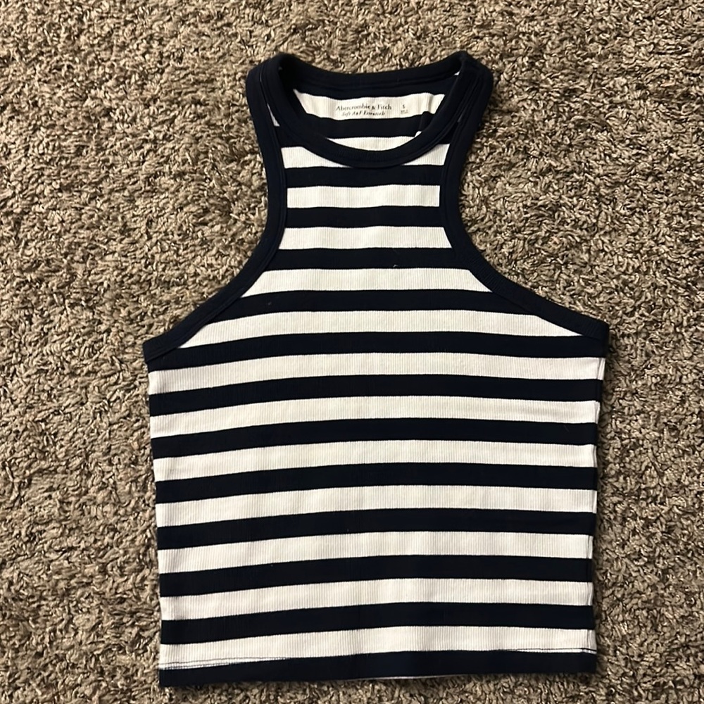 Abercrombie tank top stripe